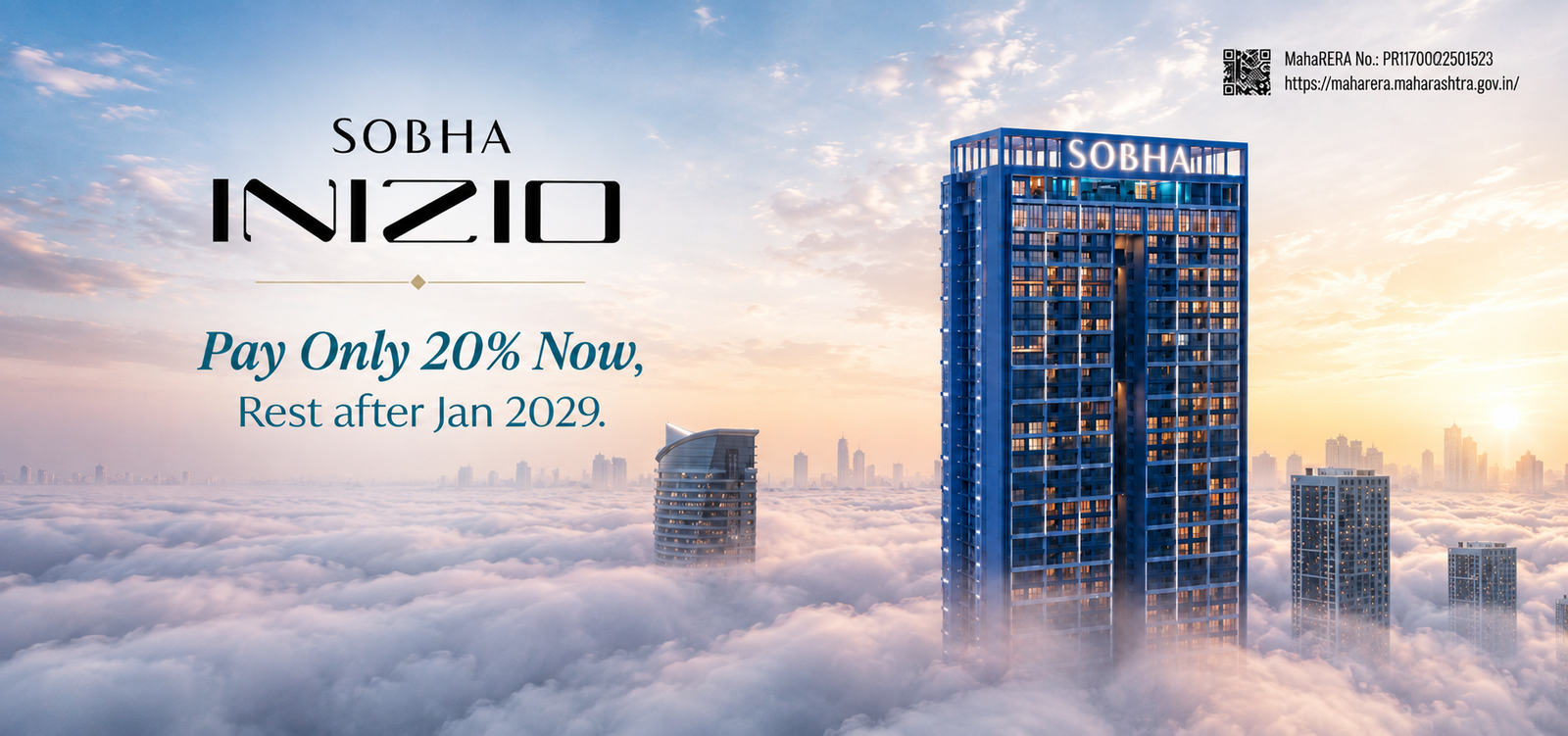 SOBHA Inizio Parel - Luxury Waterfront Residences Hero Banner