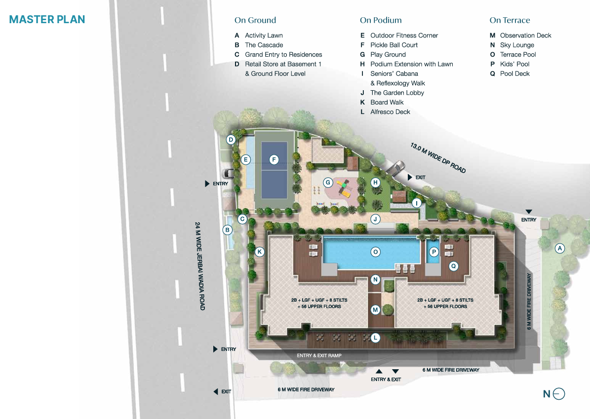 SOBHA Inizio Parel Master Plan